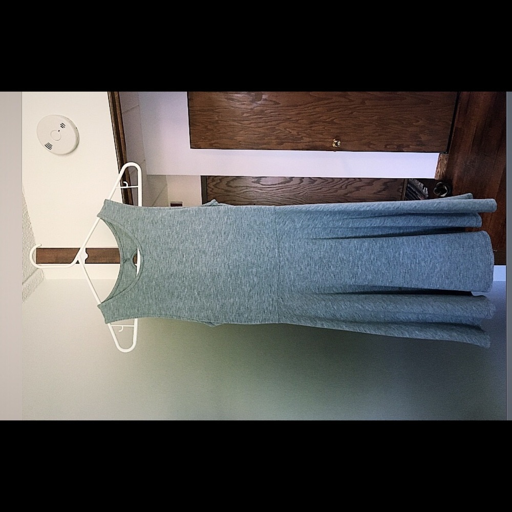 Mini Gray Baby doll dress